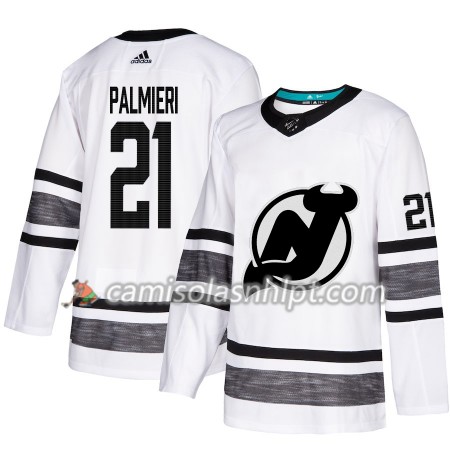 Camisola New Jersey Devils Kyle Palmieri 21 2019 All-Star Adidas Branco Authentic - Homem